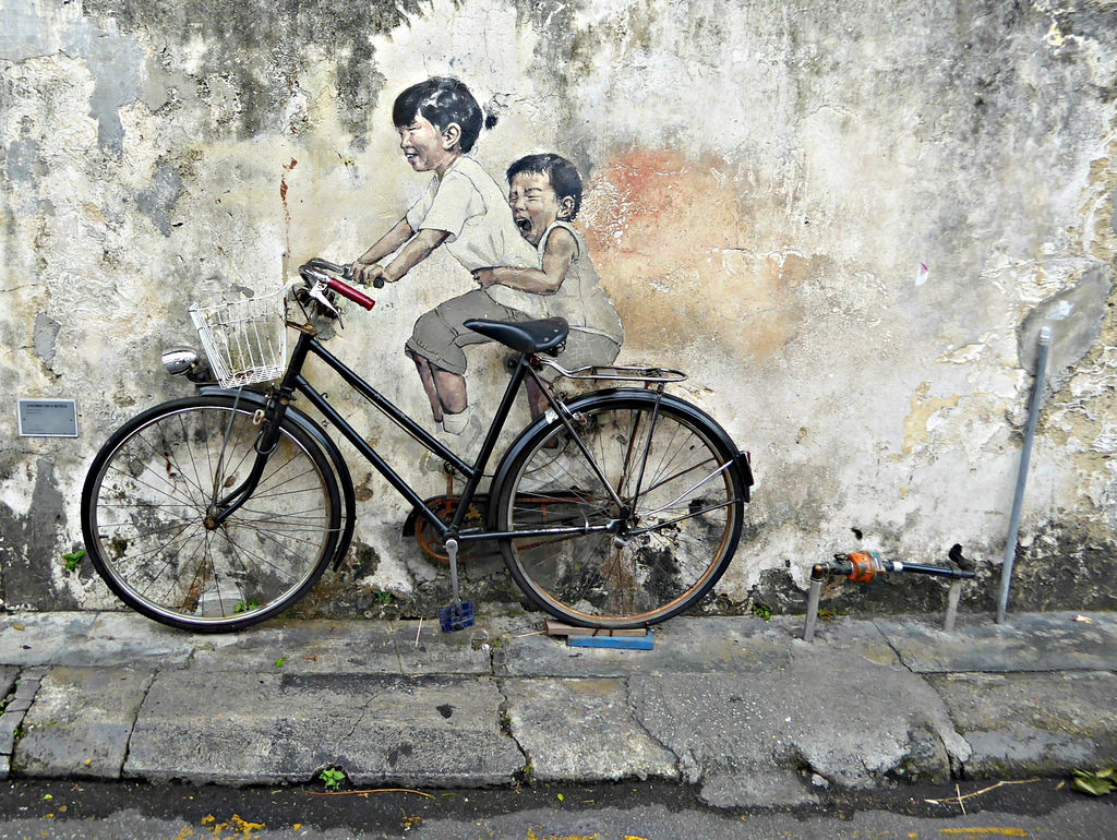 The Street Murals Of Penang