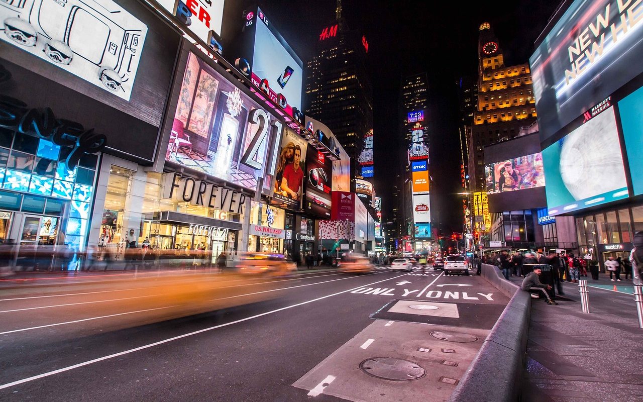 Best places to visit in New York United States- Times Square